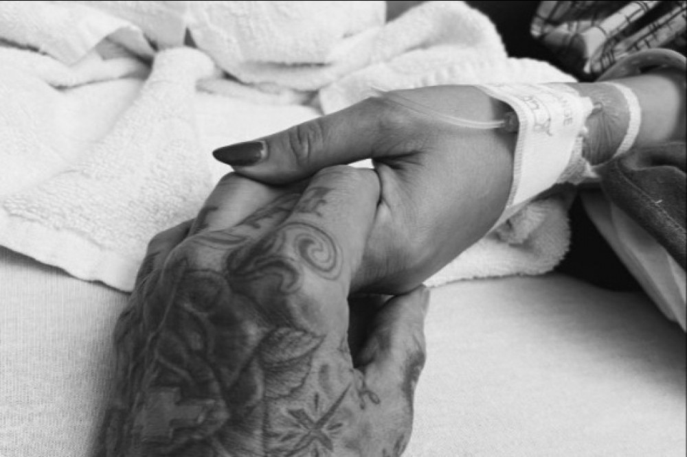 Kourtney Kardashian's urgent fetal surgery [Instagram]