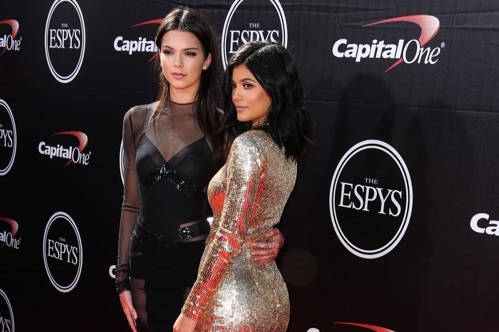 Kendall Jenner with sister Kylie at the ESPYS