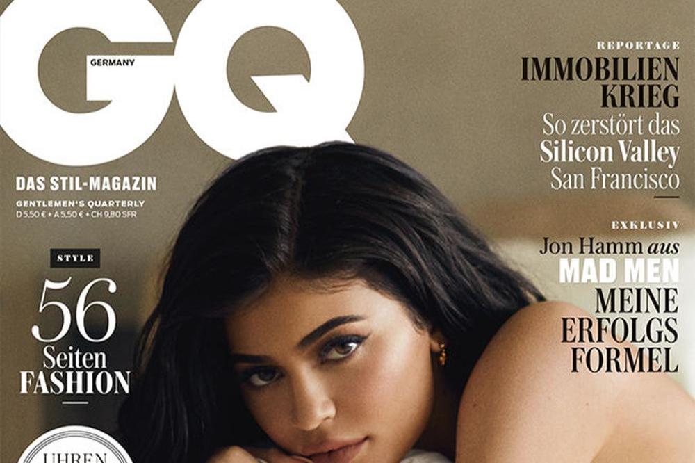Kylie Jenner on the cover of GQ Germany magazine