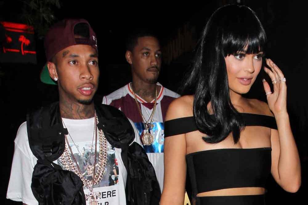 Rapper Tyga and Kylie Jenner 