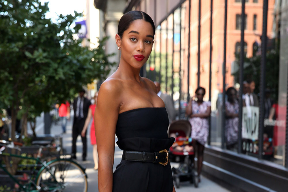 Laura Harrier is engaged