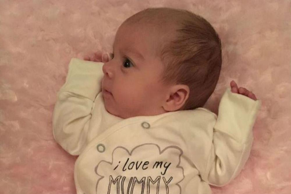 Laura Tobin's baby daughter Charlotte (c) Twitter