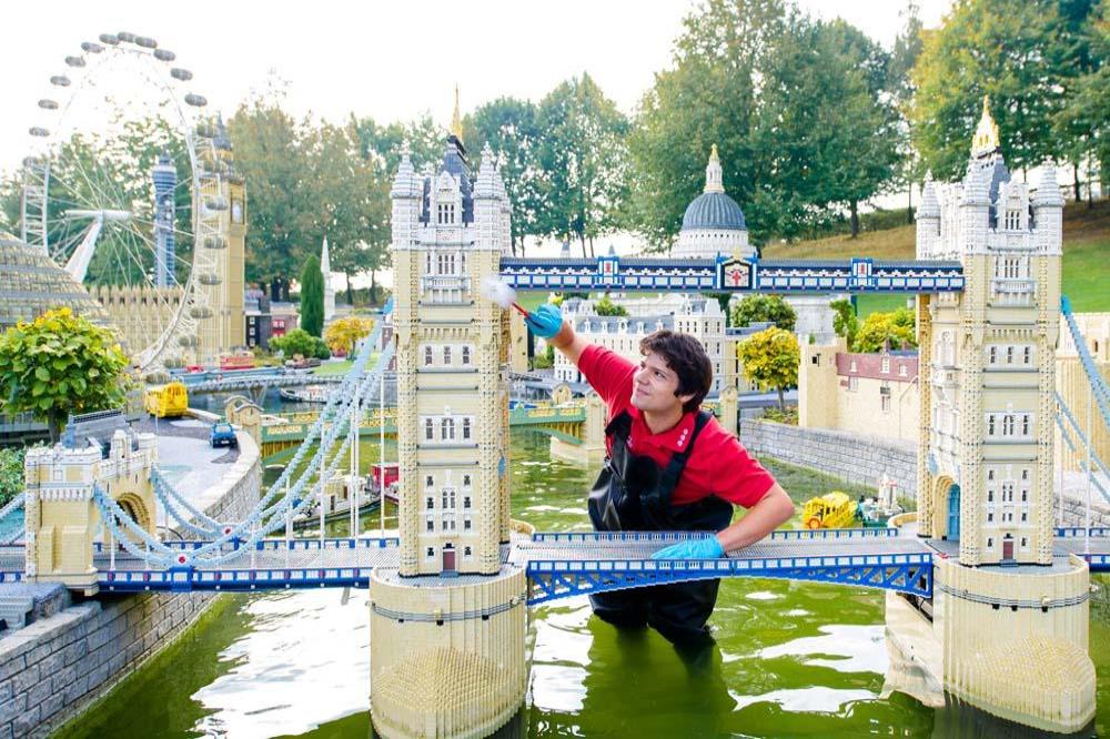 Legoland's miniature london 