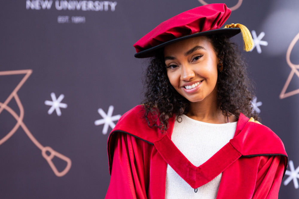 Leigh-Anne Pinnock has been awarded an honorary doctorate