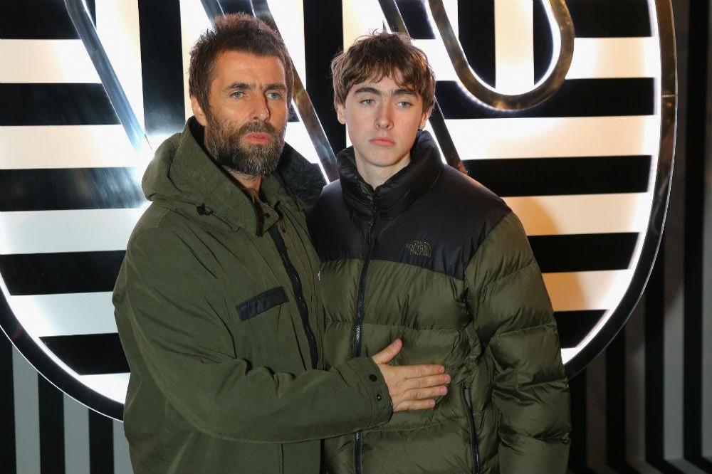 Liam and Lennon Gallagher at the Warner Music Group BRITs afterparty