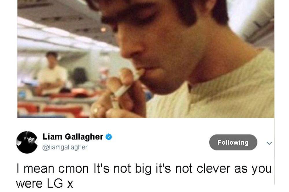 Liam Gallagher (c) Instagram 