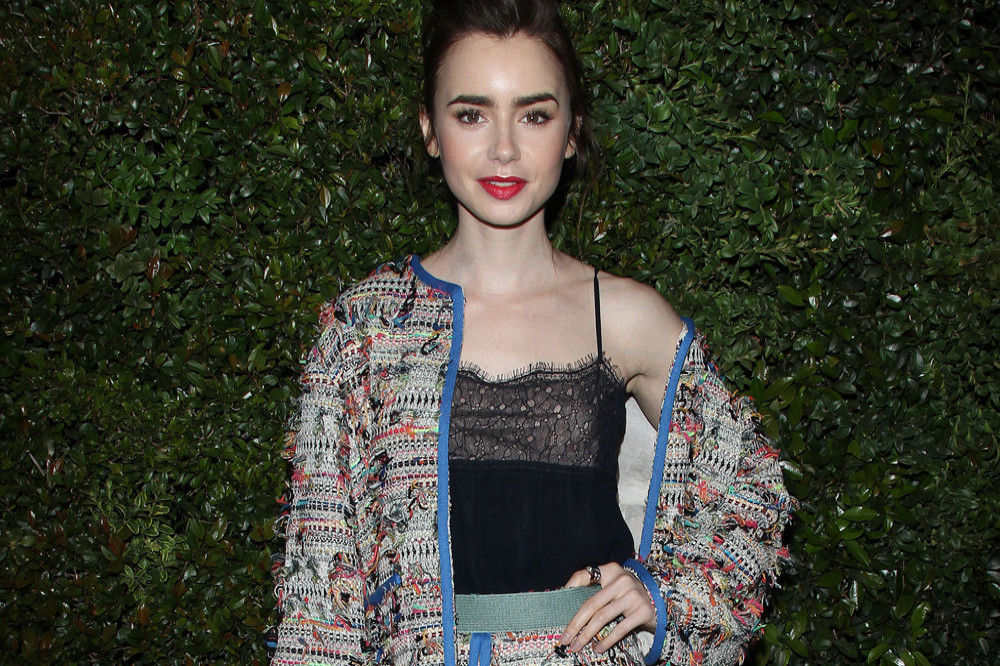 Lily Collins loved shooting in St. Tropez