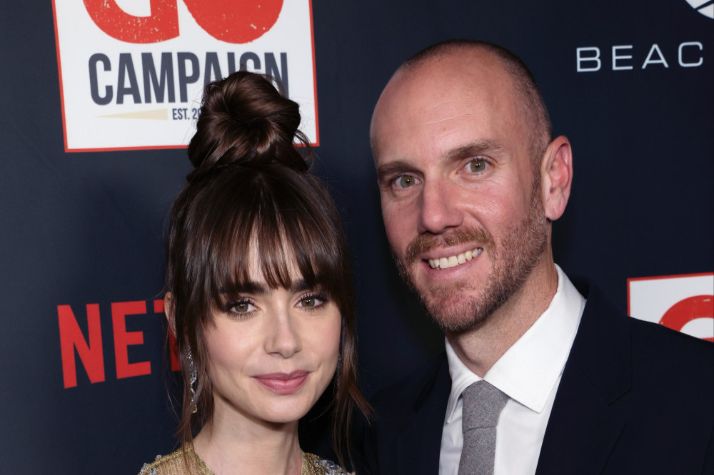 Lily Collins loves being married to Charlie McDowell