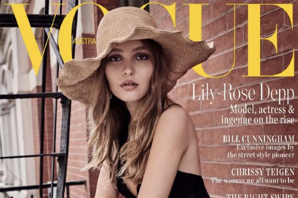 Lily-Rose Depp in Vogue Australia