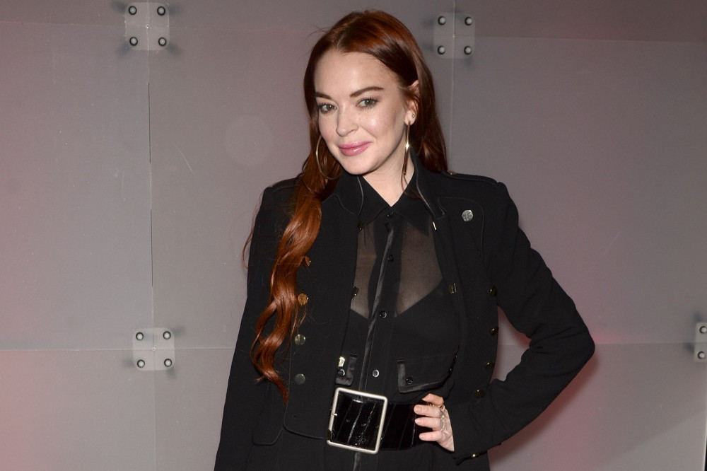 Lindsay Lohan has paid tribute to Aaron Carter