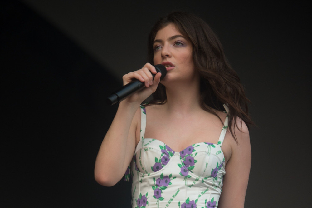 Lorde doesn't use the internet