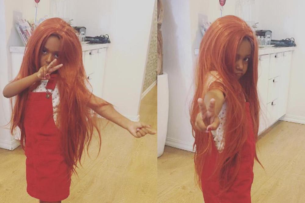 Madison as Ginger Spice (c) Instagram