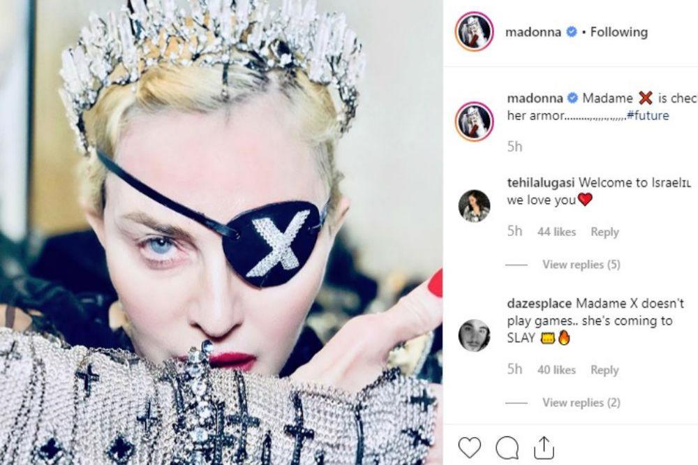 Madonna's Eurovision outfit (c) Instagram 