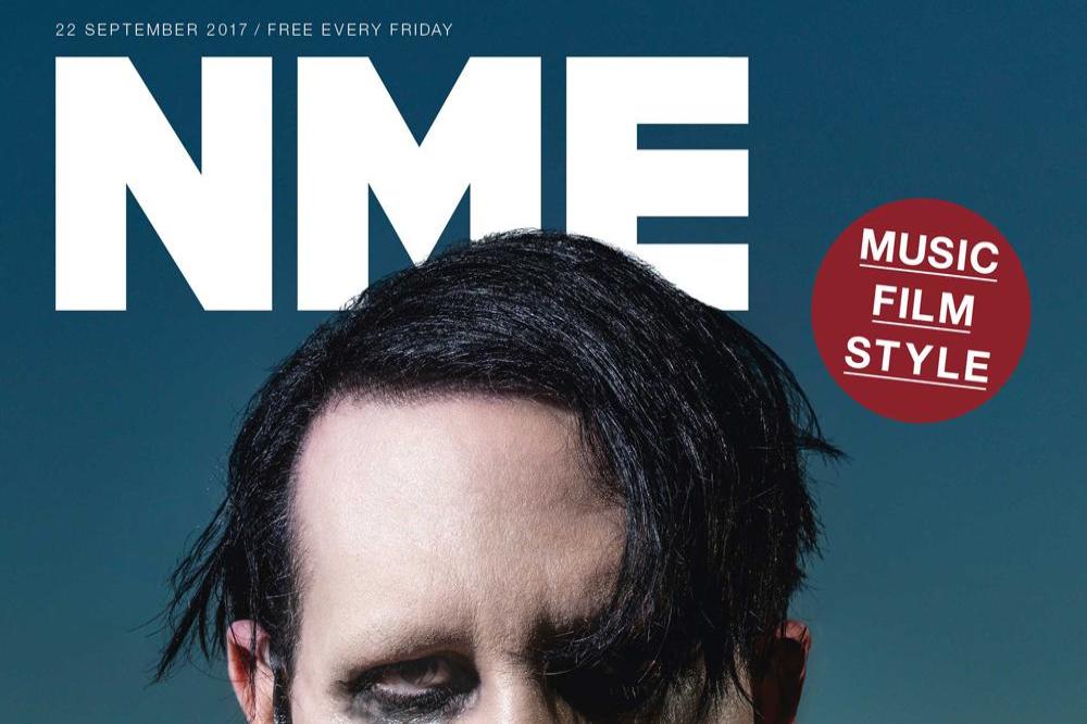 Marilyn Manson covers NME
