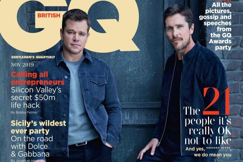 Matt Damon and Christian Bale for GQ
