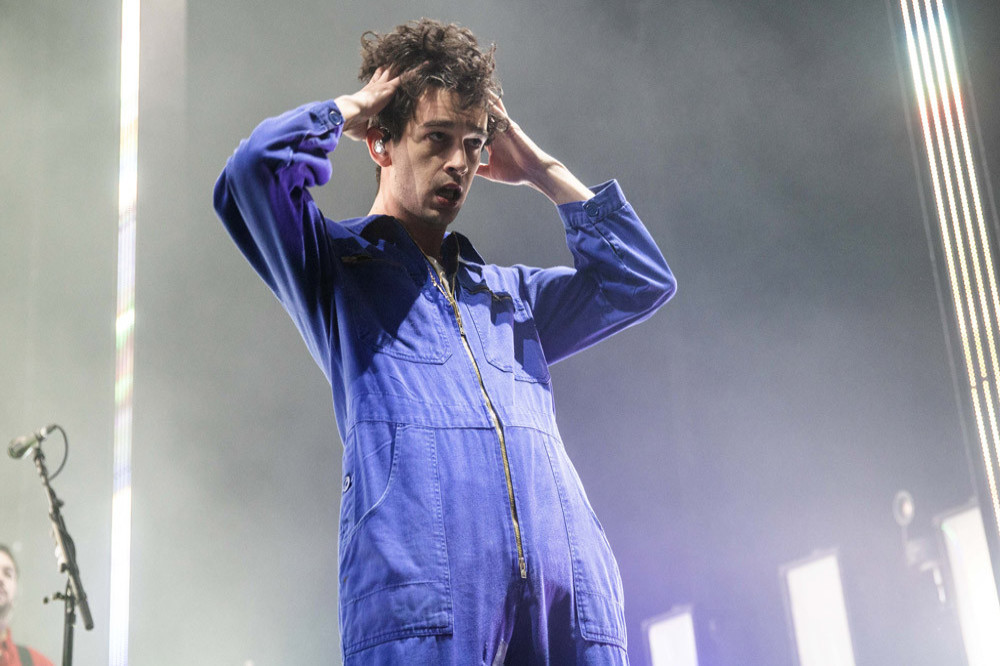 Matt Healy finds himself at the centre of the controversy
