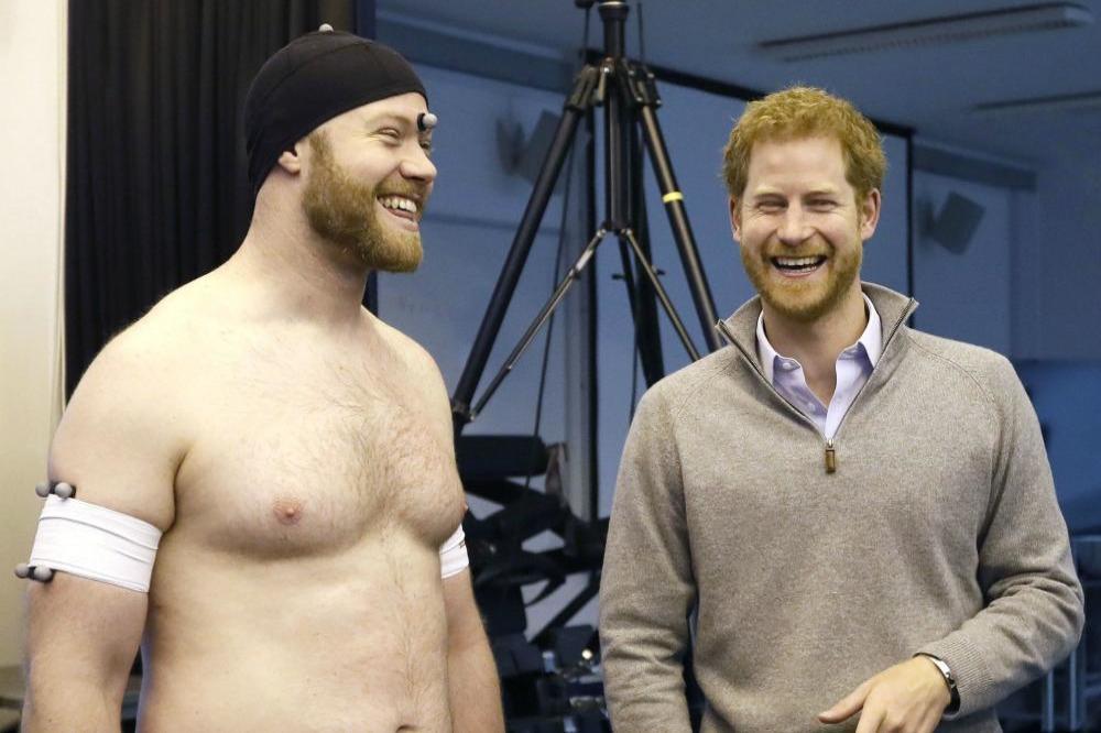 Matthew Attwood and Prince Harry