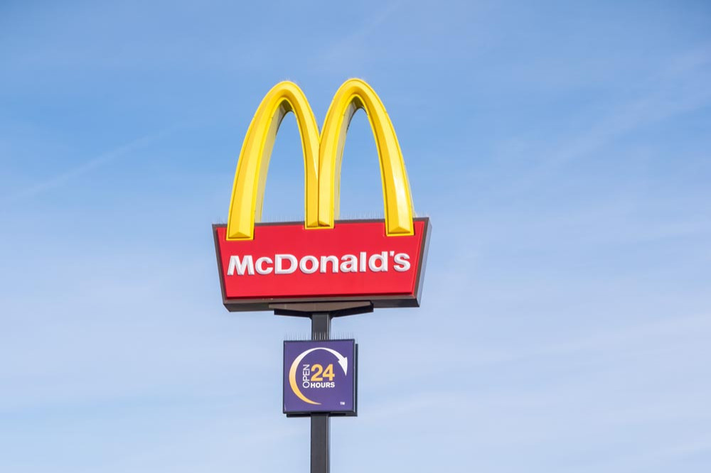 A couple found 63-year-old McDonald's fries in their bathroom wall