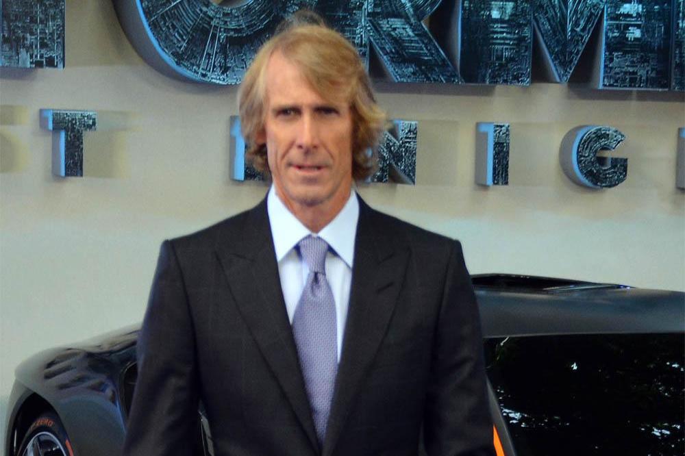 Michael Bay at Transformers premiere