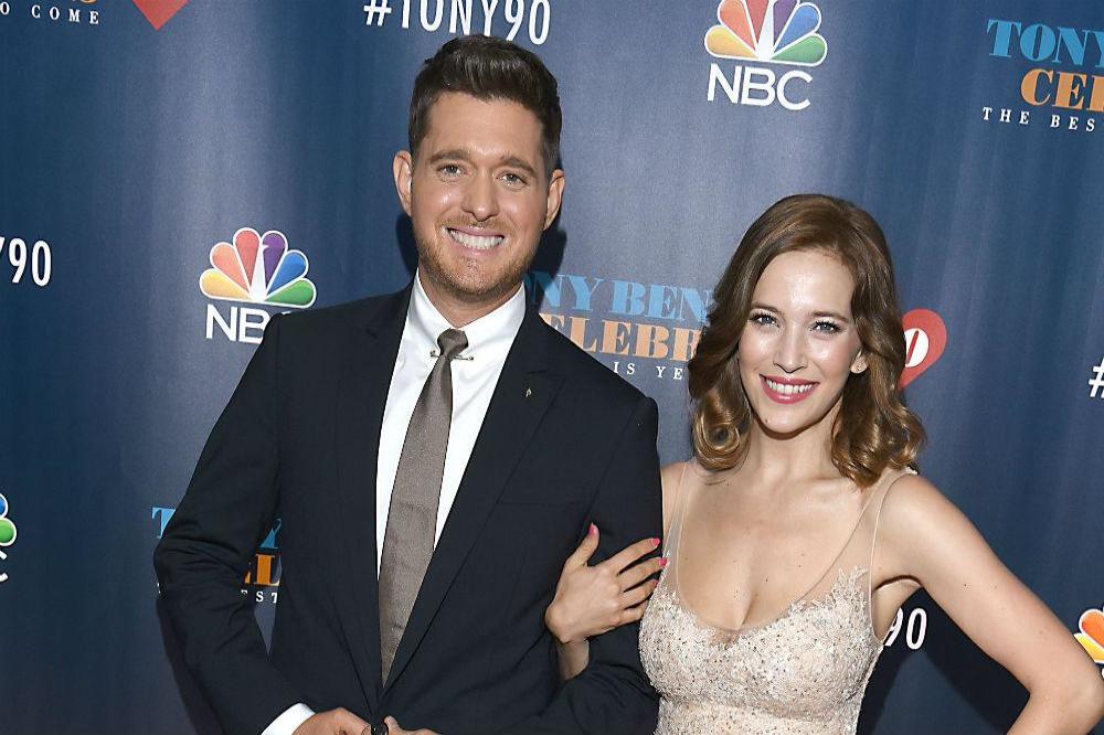 Michael Bublé and his wife Luisana
