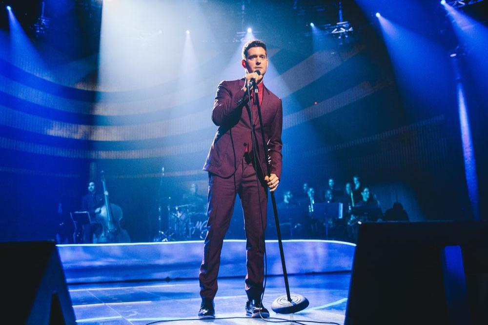Michael Buble at the Apple Music Festival 10, London 2016 