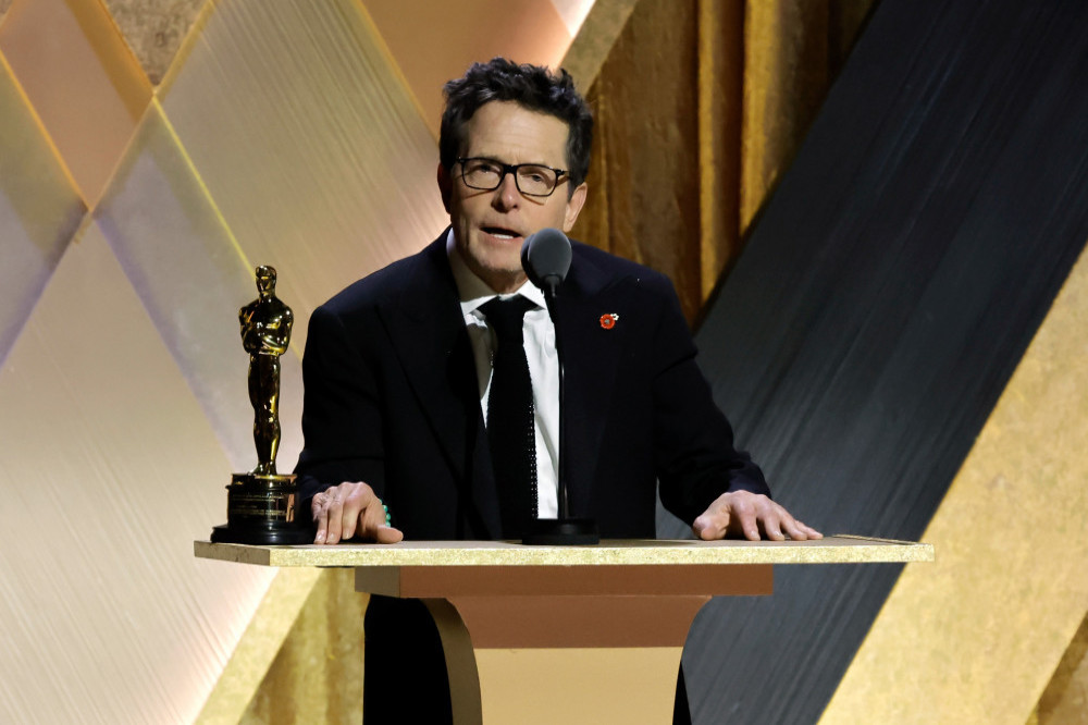 Michael J. Fox receives honorary Oscar