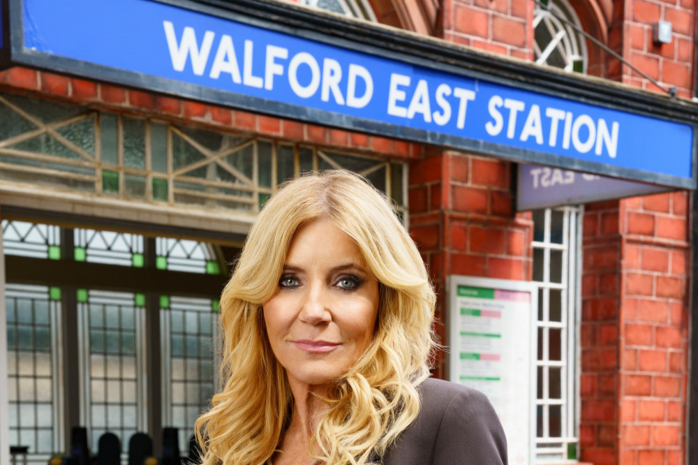 Michelle Collins was not told by writers that her EastEnders character had supposedly died in prison