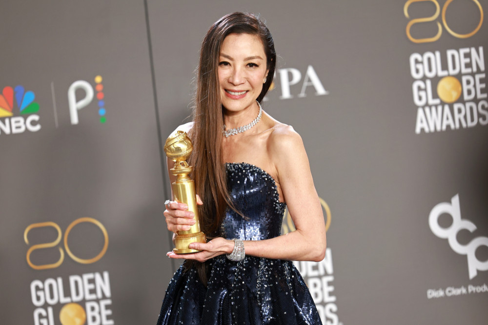 Michelle Yeoh refused to be played off stage at the Golden Globes