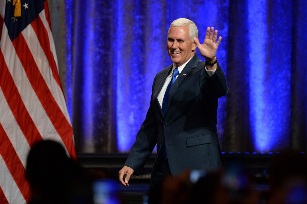 Mike Pence has torn into Donald Trump