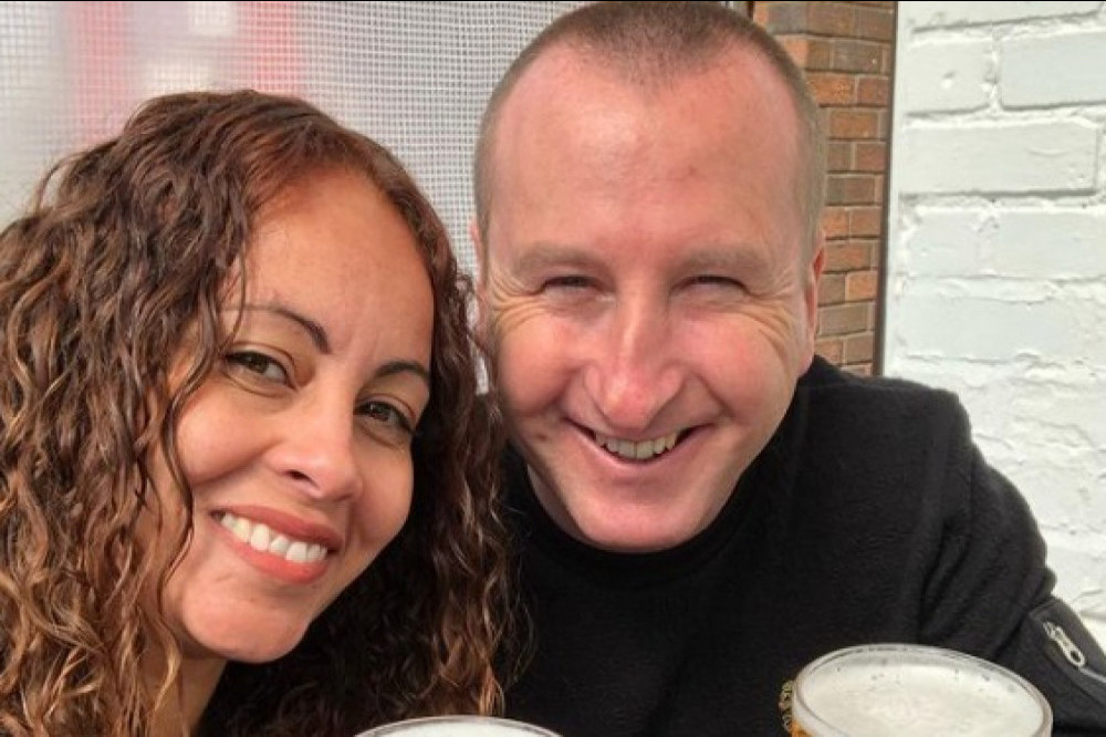 Nichola Willis and Andy Whyment (c) Instagram