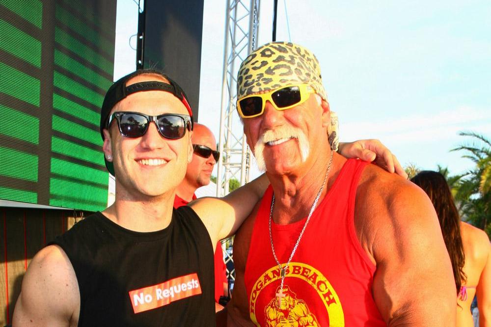 Nick Hogan and Hulk Hogan