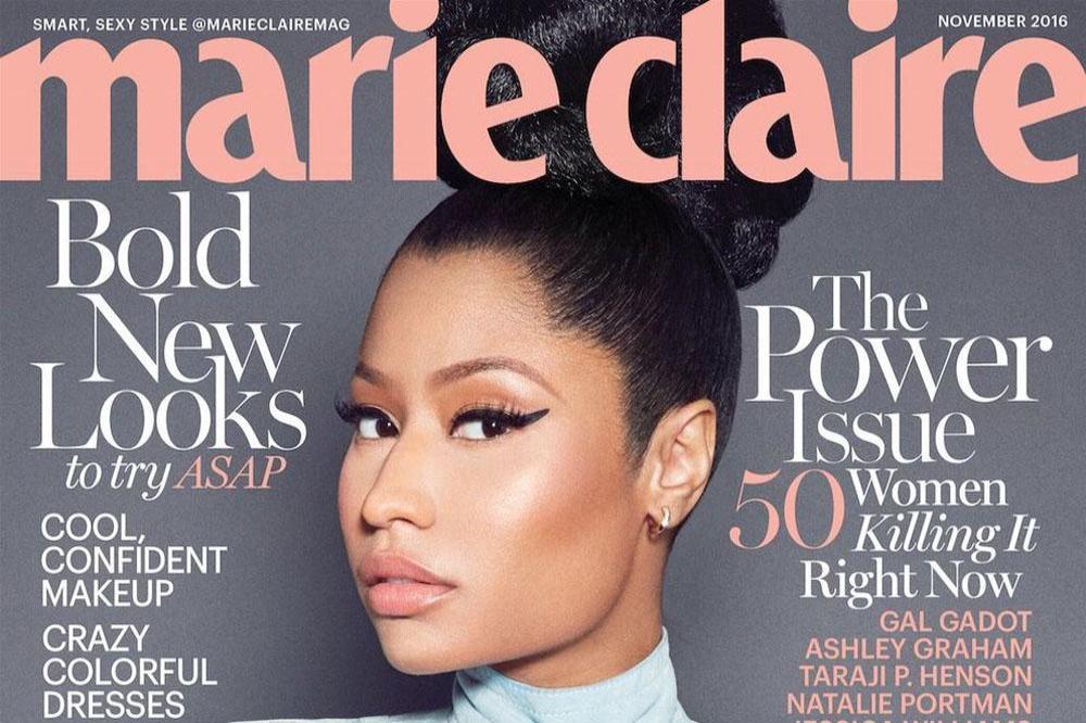 Nicki Minaj on Marie Claire cover