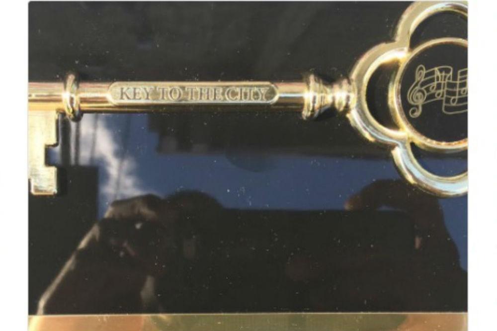 Nicki Minaj's key (c) Twitter