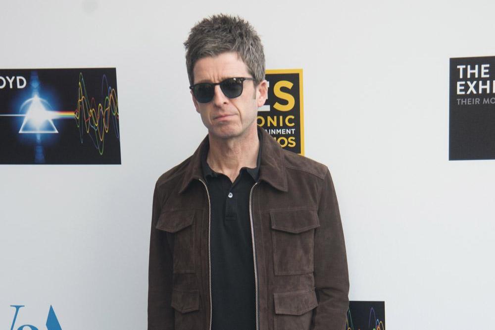 Noel Gallagher with family