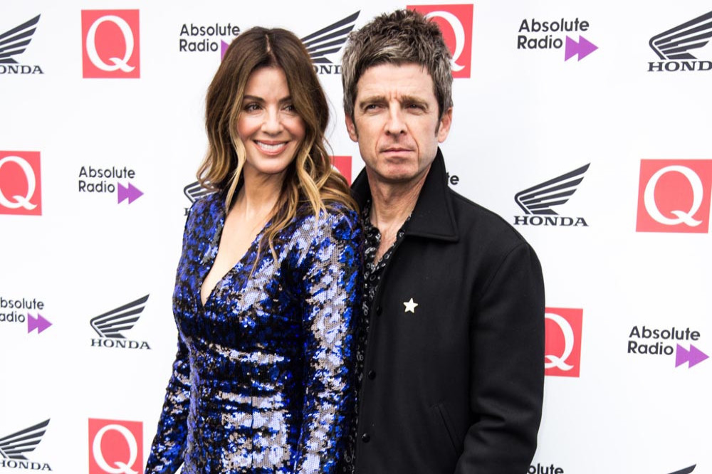 Noel Gallagher with his wife Sara MacDonald