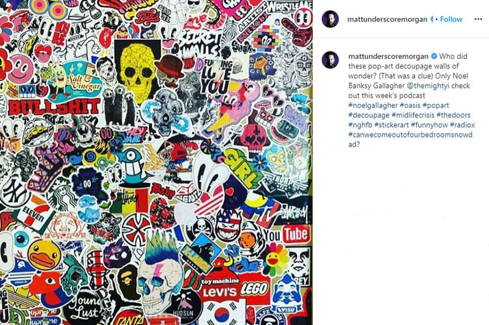 Noel Gallagher's art (c) Instagram