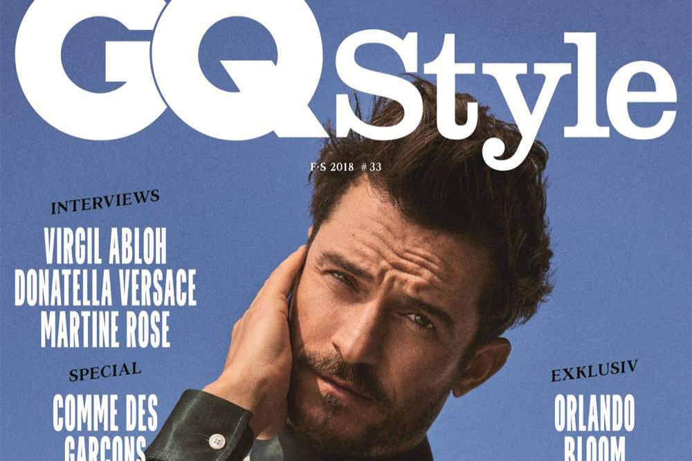 Orlando Bloom on cover of GQ Style