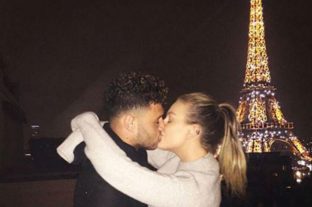 Alex Oxlade-Chamberlain and Perrie Edwards (c) Instagram