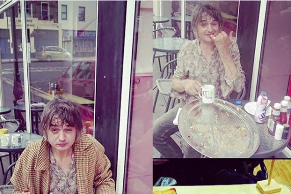 Pete Doherty at The Dalby Cafe (c) 