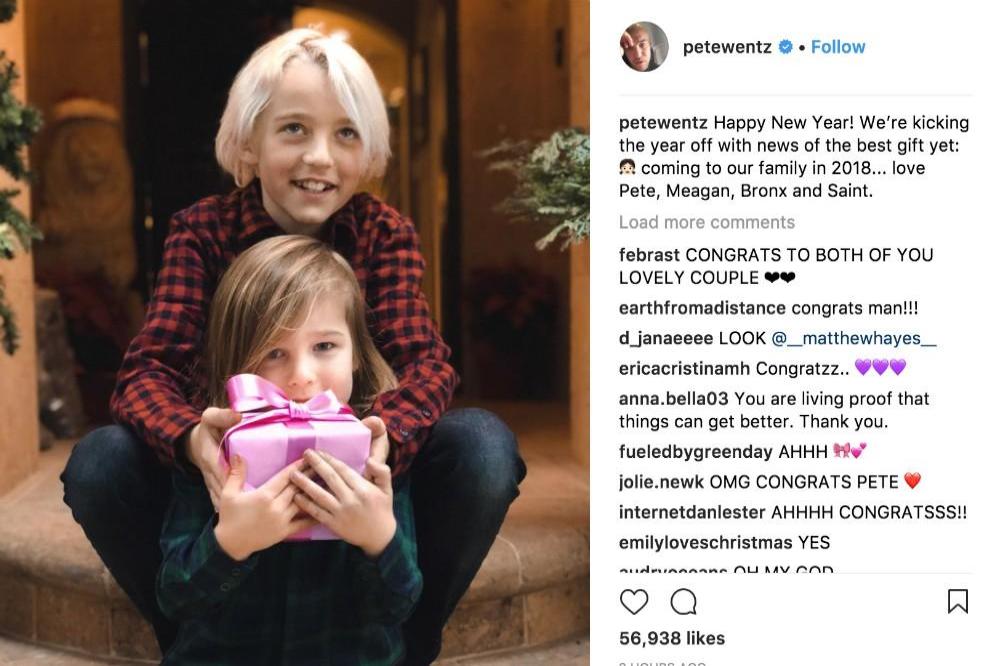 Pete Wentz's sons Bronx and Saint via Instagram (c)