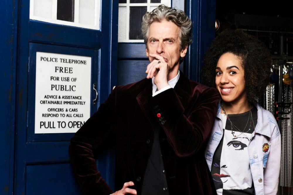 Peter Capaldi and Pearl Mackie as the Doctor and Bill