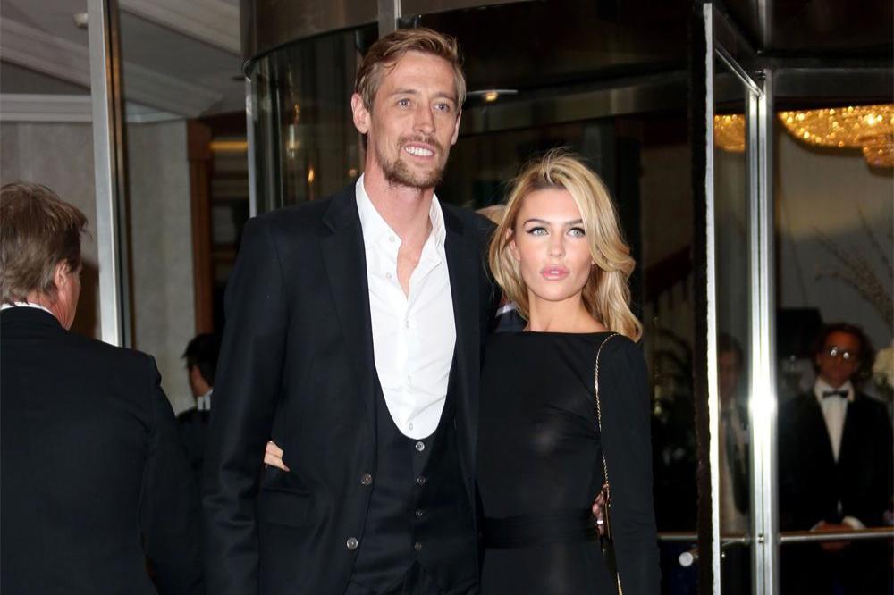 Peter Crouch and Abbey Clancy 