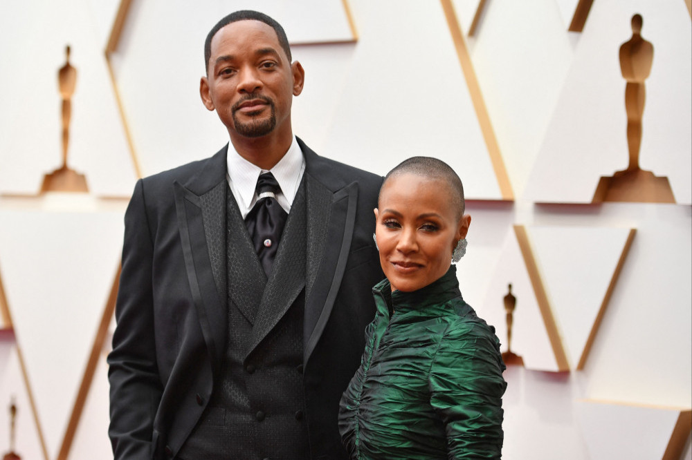 Will Smith and Jada Pinkett Smith at the 2022 Oscars