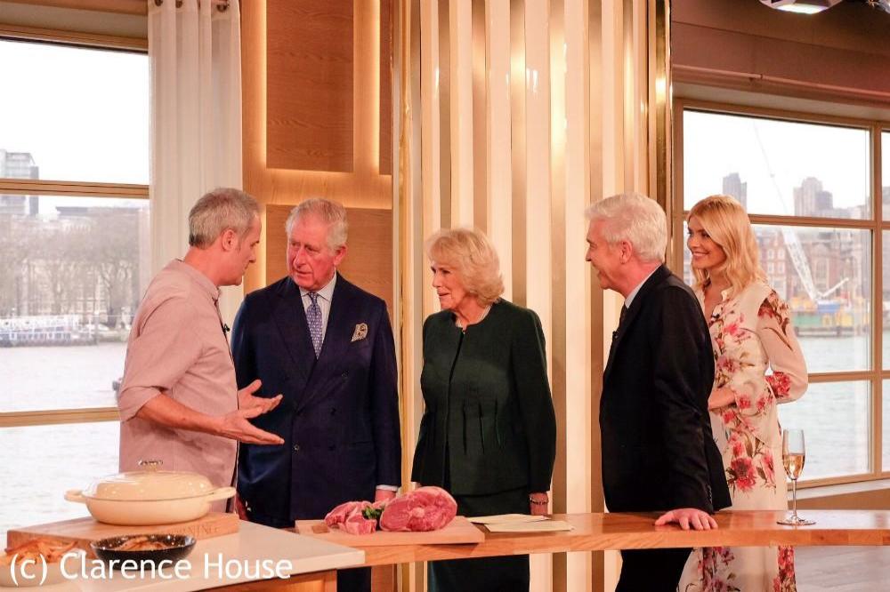 Prince Charles and Duchess Camilla on This Morning via Twitter (c)