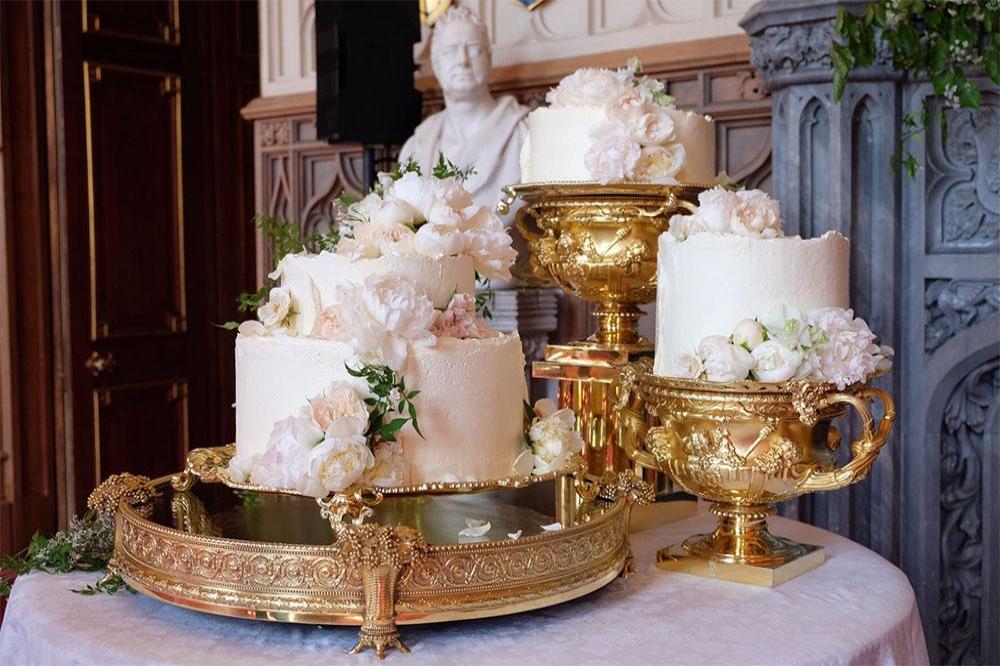 Prince Harry and Meghan Markle's wedding cake (c) Kensington Palace