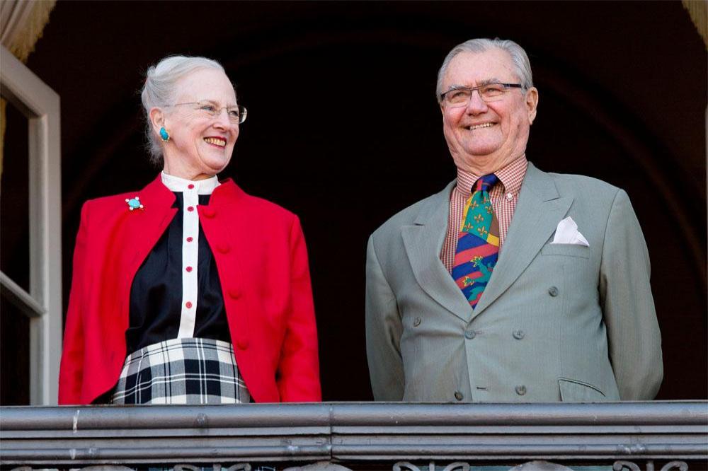 Queen Margrethe II and Prince Henrik 