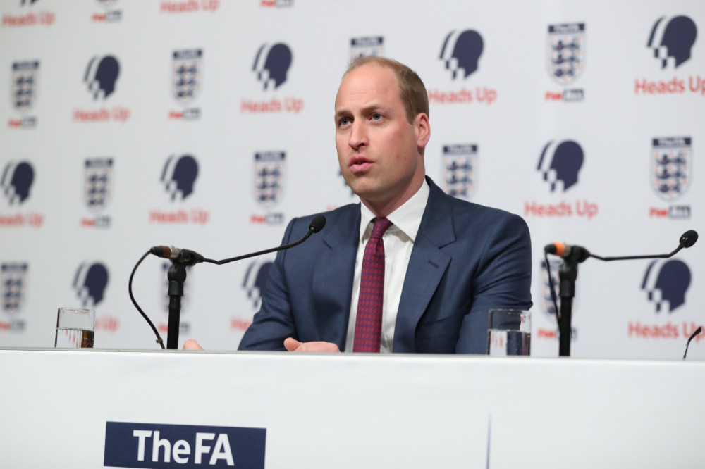 Prince William is president of the FA