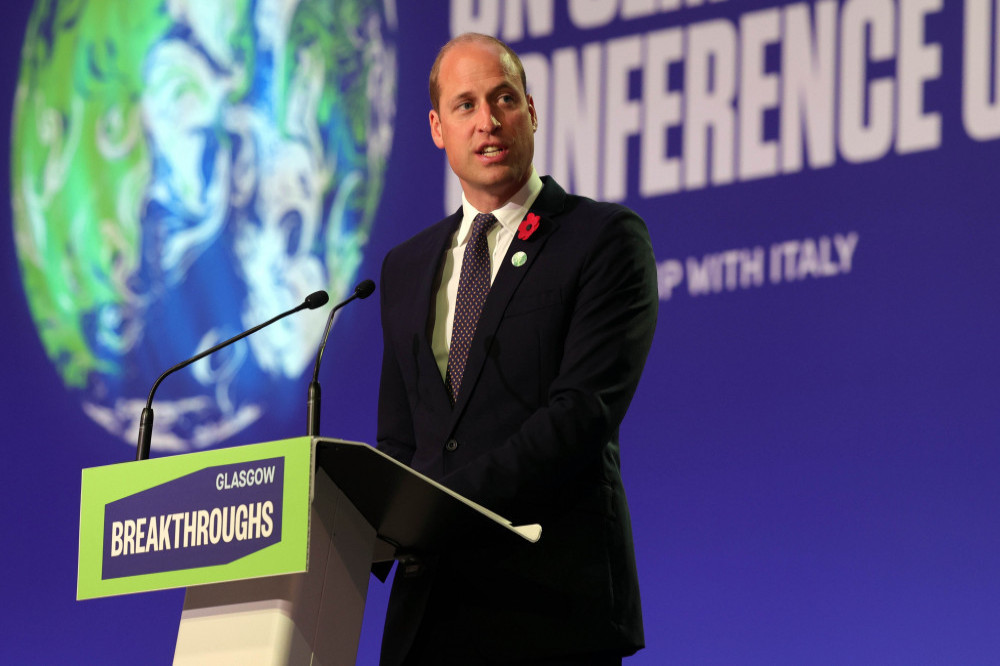Prince William at the climate change summit