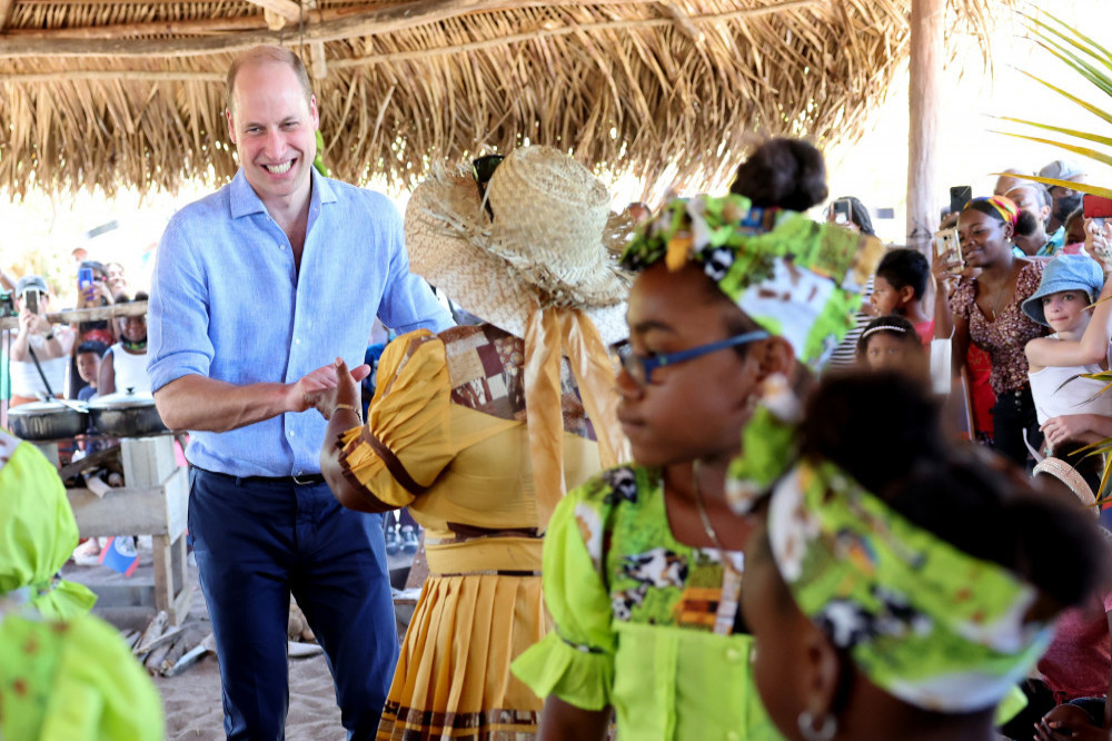 Prince William impressed locals with his hip-busting moves