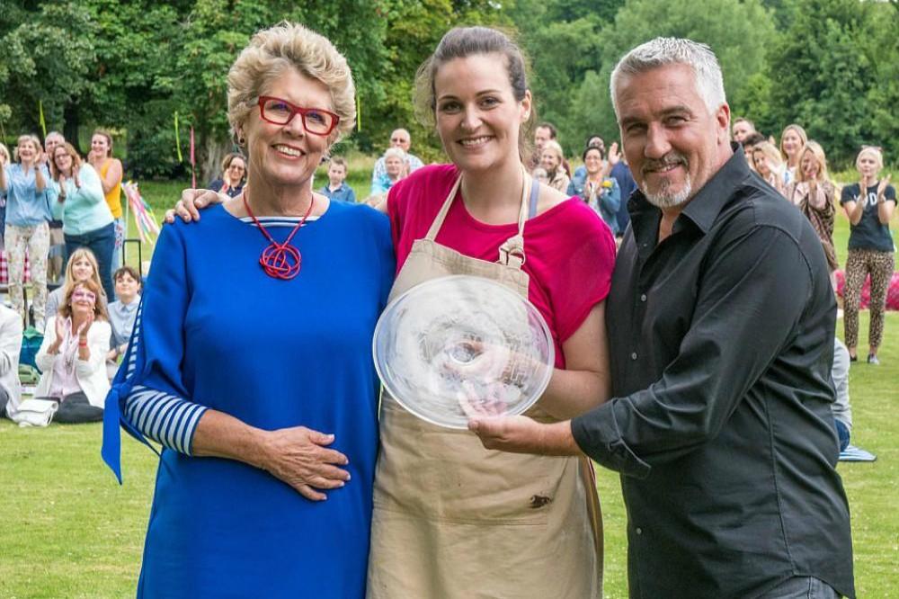 Prue Leith, Sophie Faldo and Paul Hollywood